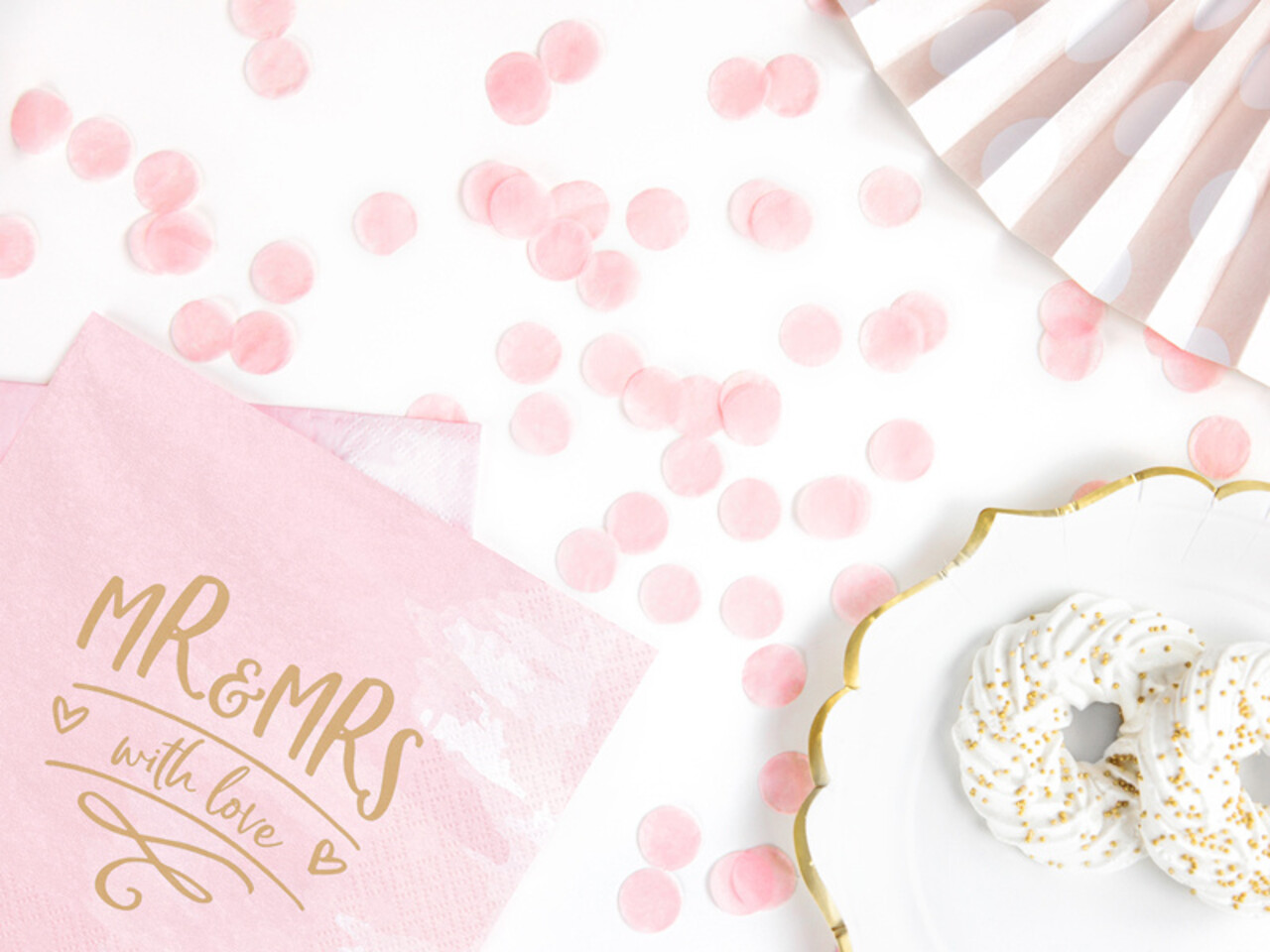 PartyDeco Confetti Cirkels Lichtroze (15 g) PartyDeco Confetti Cirkels Lichtroze (15 g)