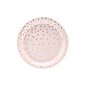 PartyDeco Bordjes Polka Dots Lichtroze (18 cm) PartyDeco Bordjes Polka Dots Lichtroze (18 cm)