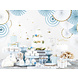 PartyDeco Confetti Cirkels Lichtblauw (15 g) PartyDeco Confetti Cirkels Lichtblauw (15 g)