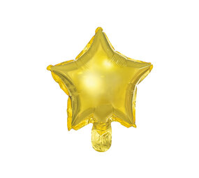 PartyDeco Folieballon Ster Goud (25 st 25 cm) PartyDeco Folieballon Ster Goud (25 st 25 cm)
