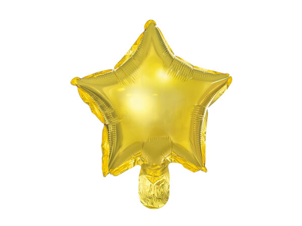 PartyDeco Folieballon Ster Goud (25 st 25 cm) PartyDeco Folieballon Ster Goud (25 st 25 cm)