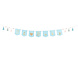 PartyDeco Slinger Oh Baby Boy (2,5 m) PartyDeco Slinger Oh Baby Boy (2,5 m)