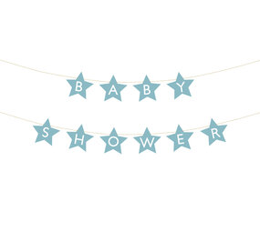 PartyDeco Slinger Baby Shower Boy (290 x 16,5 cm) PartyDeco Slinger Baby Shower Boy (290 x 16,5 cm)