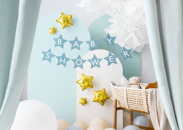 PartyDeco Slinger Baby Shower Boy (290 x 16,5 cm) PartyDeco Slinger Baby Shower Boy (290 x 16,5 cm)