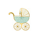 PartyDeco Servetten Blauw Babyshower Boy (20 st 14 x 15 cm) PartyDeco Servetten Blauw Babyshower Boy (20 st 14 x 15 cm)