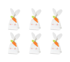 PartyDeco Snackdoosjes Pasen (6 st mix ± 7,5 x 9 x 22,5cm) PartyDeco Snackdoosjes Pasen (6 st mix ± 7,5 x 9 x 22,5cm)