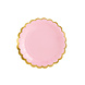 PartyDeco Bordjes Roze (6 st 18 cm) PartyDeco Bordjes Roze (6 st 18 cm)