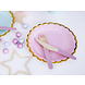 PartyDeco Bordjes Roze (6 st 18 cm) PartyDeco Bordjes Roze (6 st 18 cm)