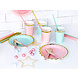 PartyDeco Bordjes Roze (6 st 18 cm) PartyDeco Bordjes Roze (6 st 18 cm)
