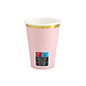 PartyDeco Bekertjes Roze (6 st 220 ml) PartyDeco Bekertjes Roze (6 st 220 ml)