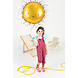 PartyDeco Folieballon Zon (90 cm) PartyDeco Folieballon Zon (90 cm)