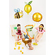 PartyDeco Folieballon Hommel (63,5 x 72 cm) PartyDeco Folieballon Hommel (63,5 x 72 cm)