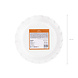 PartyDeco Bordjes Zon (6 st 18 cm) PartyDeco Bordjes Zon (6 st 18 cm)