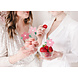 PartyDeco Taarttopper Flowers (8 st mix ± 14 cm) PartyDeco Taarttopper Flowers (8 st mix ± 14 cm)