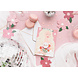 PartyDeco Taarttopper Flowers (8 st mix ± 14 cm) PartyDeco Taarttopper Flowers (8 st mix ± 14 cm)