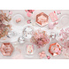 PartyDeco Taarttopper Flowers (8 st mix ± 14 cm) PartyDeco Taarttopper Flowers (8 st mix ± 14 cm)
