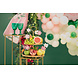 PartyDeco Taarttopper Flowers (8 st mix ± 14 cm) PartyDeco Taarttopper Flowers (8 st mix ± 14 cm)