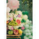 PartyDeco Taarttopper Flowers (8 st mix ± 14 cm) PartyDeco Taarttopper Flowers (8 st mix ± 14 cm)