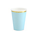 PartyDeco Bekertjes Blauw (6 st 220 ml) PartyDeco Bekertjes Blauw (6 st 220 ml)