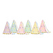 PartyDeco Feesthoedjes Unicorn Stars (6 st mix 14,5 cm) PartyDeco Feesthoedjes Unicorn Stars (6 st mix 14,5 cm)