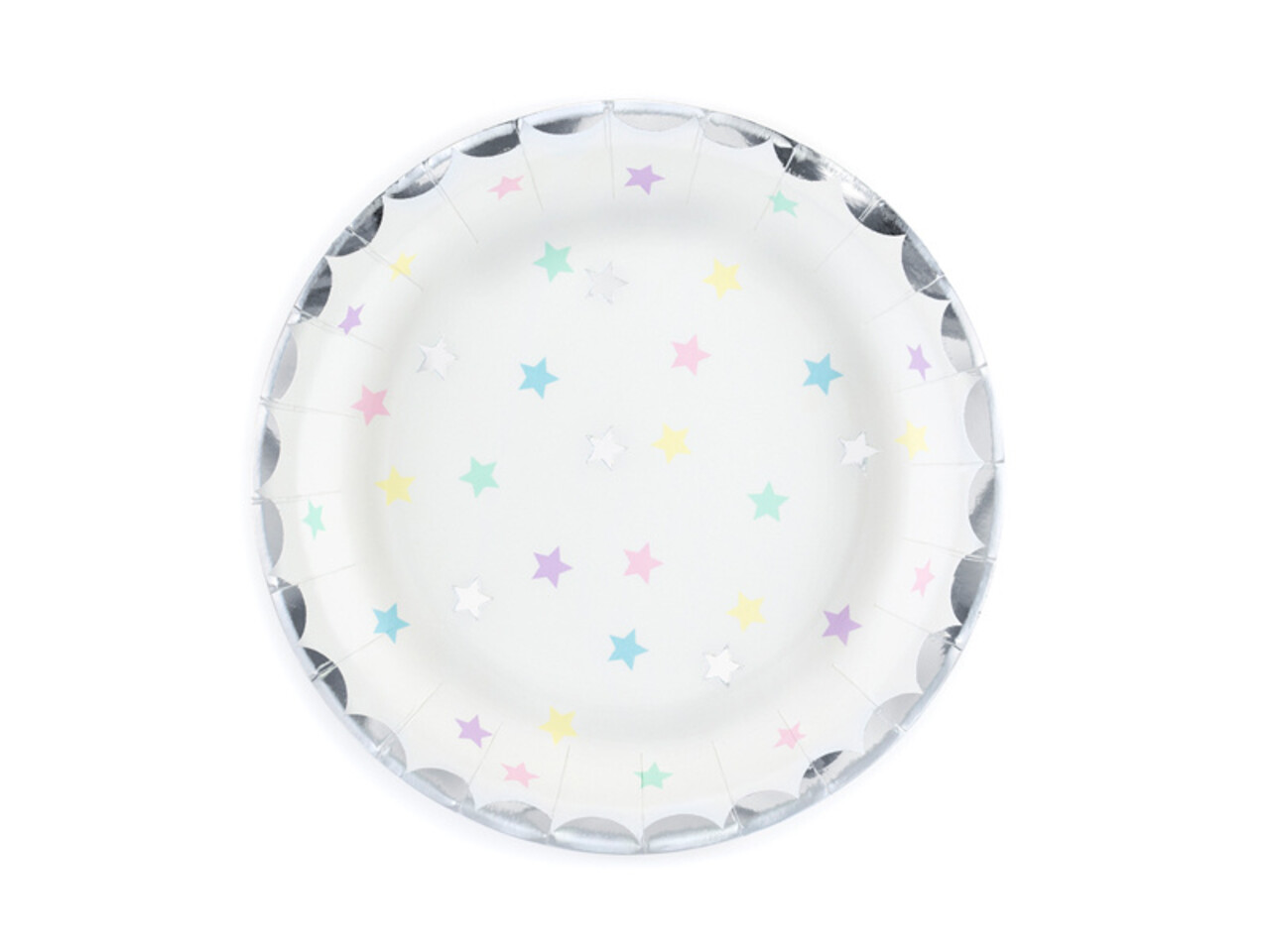 PartyDeco Bordjes Unicorn Stars (6 st 18 cm) PartyDeco Bordjes Unicorn Stars (6 st 18 cm)