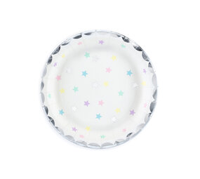 PartyDeco Bordjes Unicorn Stars (6 st 18 cm) PartyDeco Bordjes Unicorn Stars (6 st 18 cm)