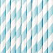 PartyDeco Rietjes Blauw/wit (10 st 19,5cm) PartyDeco Rietjes Blauw/wit (10 st 19,5cm)