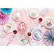 PartyDeco Rietjes Blauw/wit (10 st 19,5cm) PartyDeco Rietjes Blauw/wit (10 st 19,5cm)