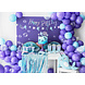 PartyDeco Rietjes Blauw/wit (10 st 19,5cm) PartyDeco Rietjes Blauw/wit (10 st 19,5cm)