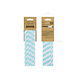 PartyDeco Rietjes Blauw/wit (10 st 19,5cm) PartyDeco Rietjes Blauw/wit (10 st 19,5cm)