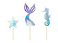 Taarttopper Zeemeermin (3 st mix 24,5 cm) Taarttopper Zeemeermin (3 st mix 24,5 cm)