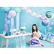 PartyDeco Taarttopper Zeemeermin (3 st mix 24,5 cm) PartyDeco Taarttopper Zeemeermin (3 st mix 24,5 cm)
