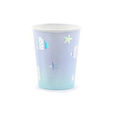 PartyDeco Bekertjes Zeemeermin (6 st 220 ml) PartyDeco Bekertjes Zeemeermin (6 st 220 ml)