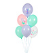 PartyDeco Ballon Zeemeermin (50 st mix 30 cm) PartyDeco Ballon Zeemeermin (50 st mix 30 cm)