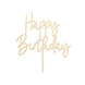 PartyDeco Taarttopper Happy Birthday (16,5 cm) PartyDeco Taarttopper Happy Birthday (16,5 cm)