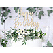 PartyDeco Taarttopper Happy Birthday (16,5 cm) PartyDeco Taarttopper Happy Birthday (16,5 cm)