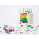 PartyDeco Taartkaarsjes goud (6 st 6 cm) PartyDeco Taartkaarsjes goud (6 st 6 cm)