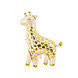 PartyDeco Folieballon Giraf Jungle (100 x 120 cm) PartyDeco Folieballon Giraf Jungle (100 x 120 cm)