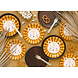 PartyDeco Bordjes Jungle (6 st 18 cm) PartyDeco Bordjes Jungle (6 st 18 cm)