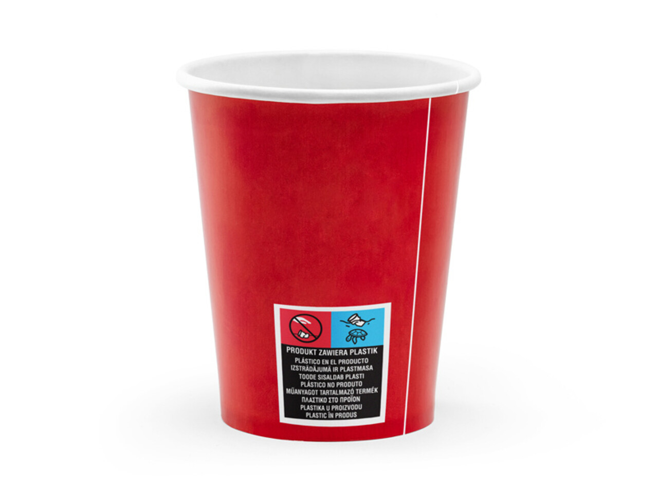 PartyDeco Bekertjes Piraten (6 st 220 ml)