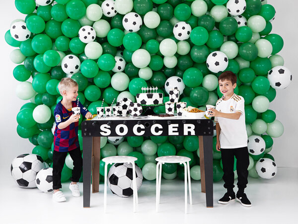 PartyDeco Folieballon Voetbal (40 cm) PartyDeco Folieballon Voetbal (40 cm)
