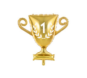 PartyDeco Folieballon Trofee  (64 x 61 cm)