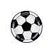 PartyDeco Bordjes Voetbal (6 st 18 cm) PartyDeco Bordjes Voetbal (6 st 18 cm)