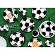 PartyDeco Bordjes Voetbal (6 st 18 cm) PartyDeco Bordjes Voetbal (6 st 18 cm)