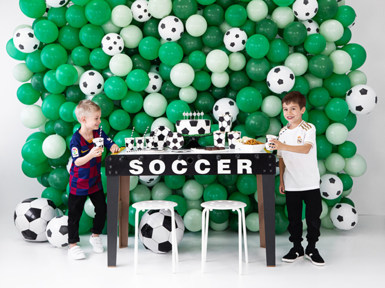 PartyDeco Servetten Voetbal (20 st)