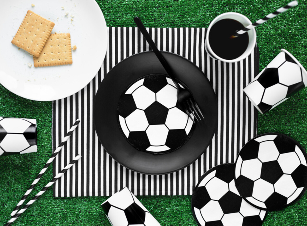 PartyDeco Servetten Voetbal (20 st)