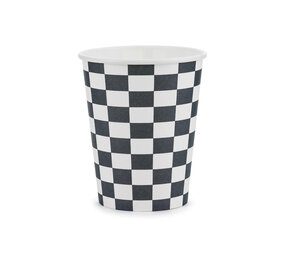 PartyDeco Bekertjes Geblokte Vlag (6 st 220 ml) PartyDeco Bekertjes Geblokte Vlag (6 st 220 ml)