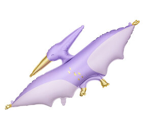 PartyDeco Folieballon Vliegende Dino (120 x 62 cm)