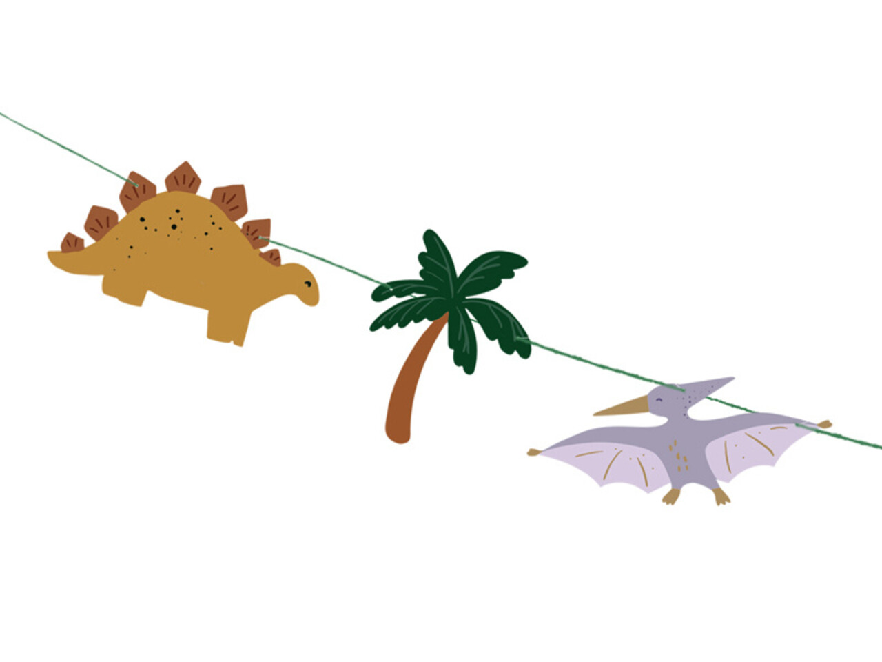 PartyDeco Slinger Happy Birthday Dino (3 m) PartyDeco Slinger Happy Birthday Dino (3 m)