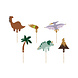 PartyDeco Taarttopper Dino (6 st mix 8-12 cm) PartyDeco Taarttopper Dino (6 st mix 8-12 cm)